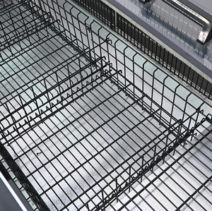 Congélateur îlot commercial à porte coulissante frontale, écoénergétique, pour aliments surgelés, avec petite fenêtre, type <span class=keywords><strong>coffre</strong></span> profond - Product Image 5