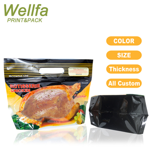 Personalizado Impreso Bolsa <span class=keywords><strong>De</strong></span> Plástico Laminado <span class=keywords><strong>De</strong></span> Piede Asado Rotisserie <span class=keywords><strong>De</strong></span> Alimentos <span class=keywords><strong>De</strong></span> Microondas Bolsa <span class=keywords><strong>De</strong></span> Pollo Caliente - Product Image 3