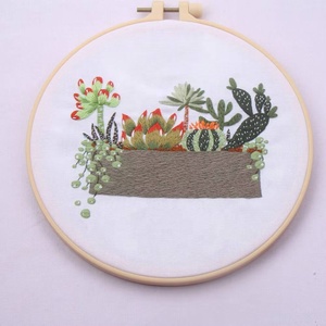 Kits de Bordado Hechos a Mano, Serie de Plantas, Manualidades de Bordado, Punto de Cruz - Product Image 3