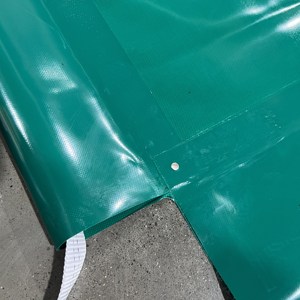 Antil-uv và không thấm nước màu xanh lá cây tráng bạt ngựa tròn uốn cong đồng cỏ Lều trở lại tường lều cho ngựa để thức ăn và ngủ - Product Image 5