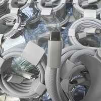 Câble USB-C tressé 240W 2M, câble de charge rapide de type C, cordon de charge pour iPhone 15 16Pro Max 17 iPad Pad Mac Bok