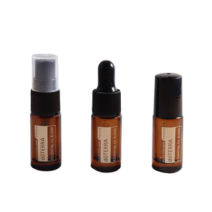 Bouteille en verre ambré d'huile essentielle <span class=keywords><strong>doterra</strong></span> 5ml Roll On Glass Bottles Pump With Calibration - Product Image 1