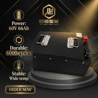 JuHeng 13.8kW Smart 60V LiFePO4 Baterai Lithium Iron Phosphate untuk Golf Cart Forklift Siklus Dalam 3000 Siklus 60V230Ah Smart BMS