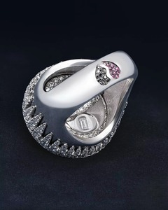 Bague en diamant de haute qualité avec pierre de diamant certifiée, bijou de luxe pour mariage, mariée et tendances de la mode, à vendre - Product Image 2
