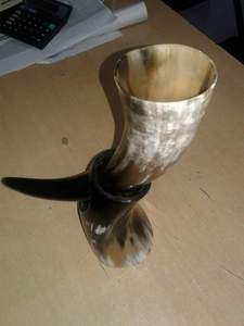 Mug à bière élégant en corne, très demandé pour les fêtes, mariages, événements, mug et verres en corne faits à la main et personnalisés pour les maisons et les restaurants - Product Image 6