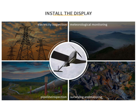 Hélice en carbone T-Motor TF16*8 TF15*8 pour drone planeur, pales haute efficacité pour la cartographie et l'arpentage, pièces de rechange pour aéronefs sans pilote