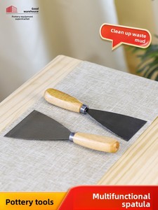 Matériel de <span class=keywords><strong>poterie</strong></span> de qualité pour entrepôt et supermarché, outils de <span class=keywords><strong>poterie</strong></span>, lame de petite pelle, outil de réparation de plastique pour argile, outil de cuisson pour argile - Product Image 1