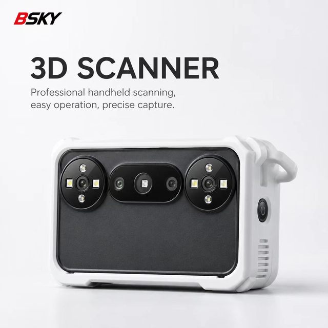 Full Color Scanning Equipment Is a High-precision Portable 3D Scanner Suitable for Automotive Design and Industrial Modeling