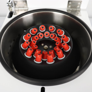 TD-400 공장 판매 강철 몸 의료 임상 사용 혈액 튜브 고정 각도 로터 저속 실험실 원심 분리기 기계 - Product Image 2