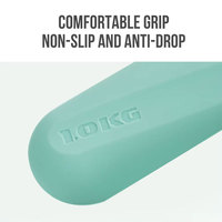 Ensemble d'haltères en silicone de style capsule de 2 lb avec logo personnalisé pour la thérapie physique et le Pilates