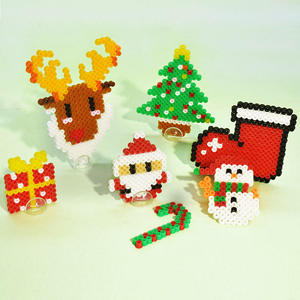 Offre Spéciale <span class=keywords><strong>jouet</strong></span> <span class=keywords><strong>de</strong></span> noël 5mm perles Perler ménage jouets éducatifs enfants Puzzle Perler perles ensembles - Product Image 1