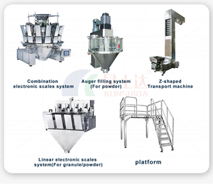 Doypack Pouch điền máy 500ml cân nhắc độ chính xác cao điền máy thực phẩm nước muối IV chất lỏng túi ngang máy đóng gói - Product Image 5