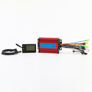 Kit WXGN200 con pantalla roja de 9 tubos + kit controlador de 9 tubos, 36V/48V/60V/72V, 450W/500W universal para bicicleta eléctrica L886 - Product Image 2