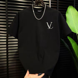 Camiseta de Algodón de Manga Corta, Pantalones Cortos de Verano, Ropa para Hombre, Camiseta para Hombre - Product Image 5