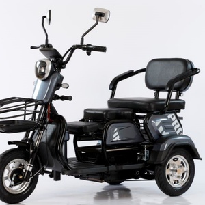 รถสามล้อไฟฟ้ารุ่นยอดนิยมปี 2024 แรงดัน 48V 60V กำลัง 600W โครงเหล็กพร้อมมอเตอร์ดุมล้อหลัง ปลอดภัยที่สุดสำหรับผู้โดยสารผู้ใหญ่ - Product Image 5