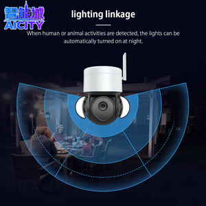 Cámara IP PTZ Inalámbrica con IA y WiFi Tuya Smart de 2MP, 1080P, Visión Nocturna a Todo Color, Mini Cámara - Product Image 5
