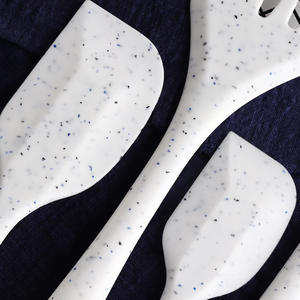 Promosyon hotsale 10 adet mutfak eşyaları silikon TENCERE SETİ yapışmaz Spatula silikon kolu TENCERE SETİ s - Product Image 2