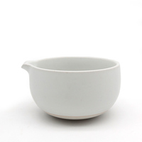 Ensemble de thé matcha en céramique blanc et rose avec chasen, emballage cadeau, design luxueux, nouveau design, 3 pièces, vente en gros