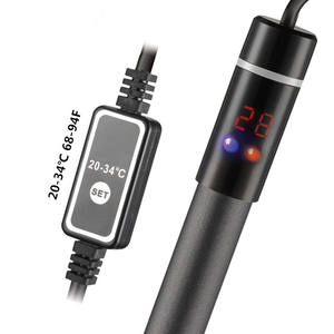 سخان حوض أسماك من التيتانيوم مع إيقاف تلقائي للتشغيل عند الجفاف، شاشة رقمية، ثرموستات مضاد للانفجار لأحواض الأسماك العذبة والمالحة - Product Image 1