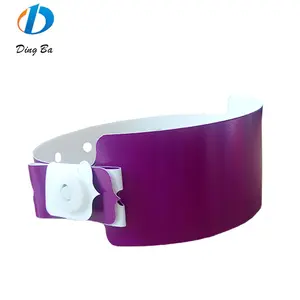 Giá Rẻ CMYK In Ấn Logo Vòng Đeo Tay, Tùy Chỉnh Dùng Một Lần PE Wristband,Vinyl Wristbands Cho Các Sự Kiện & Câu Lạc Bộ & Lễ Hội