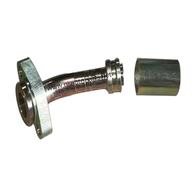 Reasonable OEM Air Conditioning Parts AC Steel Fitting Pipe Connector Hydraulic Hose Fittings