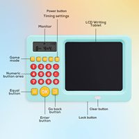Jeux mathématiques pour enfants de 5, 6, 7 et 8 ans, tablette d'écriture LCD pour enfants, jeux éducatifs d'apprentissage des mathématiques, cadeaux d'anniversaire pour garçons et filles