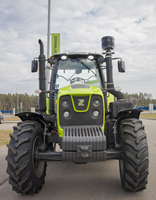 Tracteur agricole ZOOMLION 160 HP RS1604, moteur 6 cylindres en ligne turbocompressé, 3 jeux de vannes hydrauliques télécommandées