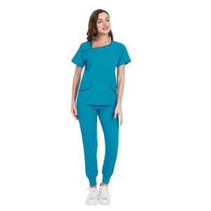 Uniformes de Enfermería Médica ecológicos de alta calidad, venta al por mayor, <span class=keywords><strong>recepcionista</strong></span> de Hospital Chino/farmacéutico/médicos/trajes veterinarios - Product Image 4