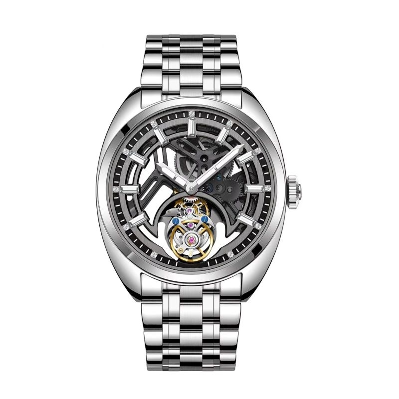 เหล็กเพชรสีขาวเงิน