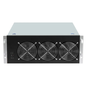 Rak 19 inci 8 casing <span class=keywords><strong>Server</strong></span> Gpu, sasis sistem Barebone Gpu dengan sasis Gpu Psu 2000w - Product Image 1