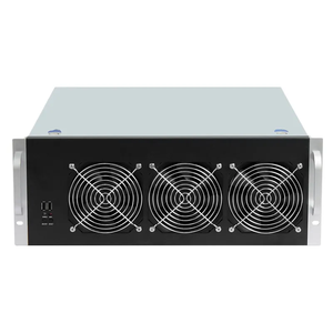 19inch Rack Mounted 8 Gpu Server Case 8 Gpu Barebone System Chassis With 2000w Psu Gpu Chassis