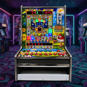 Machine de jeu d'arcade Fruit King Club, boutons colorés, design sur le thème des fruits, construction en bois, espagnol, anglais, pour intérieur - Product Image 3