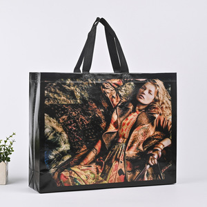Fashion Non-Woven Tote <b>Bags</b> Large Size Customizable For Garment Stores Shopping <b>Bags</b> - Product Image 2
