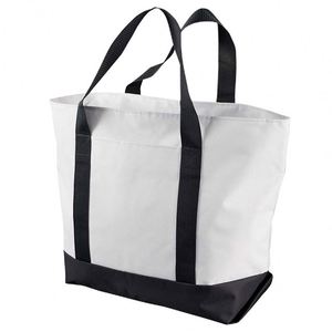 Custom <b>Printed</b> <b>Extra</b> <b>Large</b> Capacity Tote Bag Logo Heavy-Weight Personalize Organic Shopping Oversized Cotton Canvas Open Closure - Product Image 5