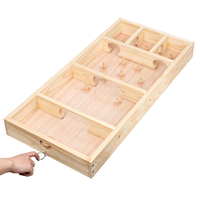 Jeu de société en bois et cartes pour enfants et familles, éducatif, écologique, personnalisé, best-seller, 3 joueurs, compact