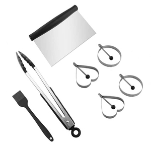 Wholesale Outdoor Travel 14-Piece Heavy Duty Stainless Steel Utensils Set <b>BBQ</b> <b>Tool</b> with Cloth Bag - Product Image 6