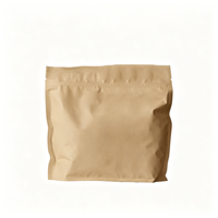 Sachets refermables personnalisés en papier kraft de qualité alimentaire avec fermeture éclair, thermoscellables, pour noix bio, grains de café, thé, snacks et aliments pour bébés