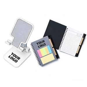 Support de téléphone portable pliable et rétractable multifonctionnel de bureau, personnalisable avec logo, cadeau promotionnel d'entreprise en gros - Product Image 1