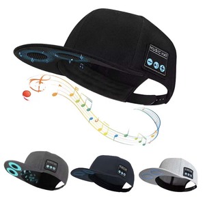 Casque audio sans fil YX2 2-en-1 pour la danse de rue en extérieur, avec double haut-parleur Bluetooth intégré au chapeau, idéal pour les festivals de musique et comme <span class=keywords><strong>cadeau</strong></span>. - Product Image 1