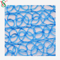 Tapis en filet de PVC coloré imperméable et résistant aux UV pour motif de Noël