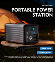 Banque d'alimentation extérieure multifonctionnelle portable 200W-500W, batterie au lithium grande capacité Batterie de stockage