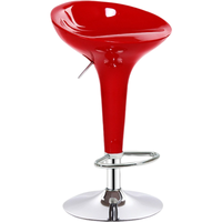 Tabouret de bar moderne, siège haut réglable, chaise de dossier, tabouret haut de magasin mobile, chaise de bar de comptoir de réception