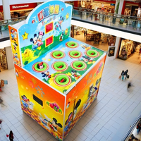 Machine de jeu d'arcade Whack-a-Mole, fonctionnement à pièces, marteau interactif, jouet de divertissement pour enfants