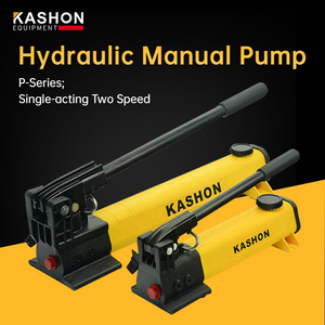 P-142 10000Psi / 700 Bar tek etkili iki hızlı hafif hidrolik el pompası manuel pompa - Product Image 2