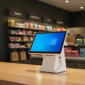 ระบบขายหน้าร้าน (POS) แบบหน้าจอสัมผัส RUINAI RN-<span class=keywords><strong>F8</strong></span> พร้อมหน้าจอ LED 8 หลัก รองรับ <span class=keywords><strong>Windows</strong></span>/Android  พร้อมตัวเลือกเครื่องพิมพ์ 4G/WiFi - Product Image 4