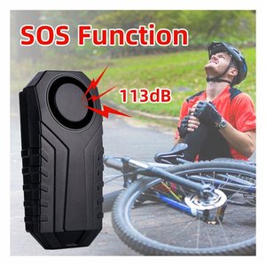 <b>Wireless</b> Bike Lock Anti Theft Siren 4 Modes Waterproof <b>PC</b> Material Easy Installation Bicycle Security for City Bike Road Bike - Product Image 6