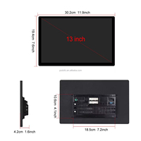 Radio para Auto Podofo de 13.1'' con Pantalla IPS 2K, 8 Núcleos, 4+64GB, Android, CarPlay, con Módem 4G, Android Auto, WiFi, GPS, DSP, RDS