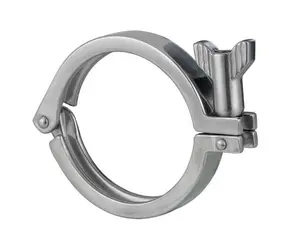 Manufacturer sanitary tri clamp pipe fitting SS304/SS316L tri clamp cover