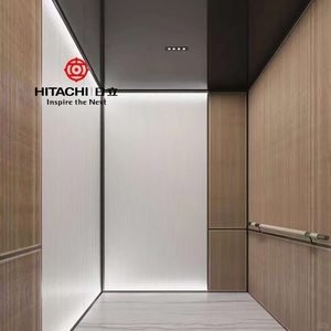 Ascensor Residencial para Pasajeros Hitachi, Silencioso, con Accionamiento AC sin Engranajes, Acero Inoxidable y PVC - Product Image 1