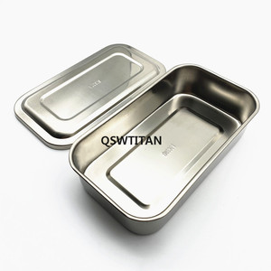 304 Roestvrijstalen Sterilisatie Lade Doos Vierkante Plaat Met/Geen Gat Cover Chirurgisch Instrument Tandheelkundig Instrument - Product Image 5
